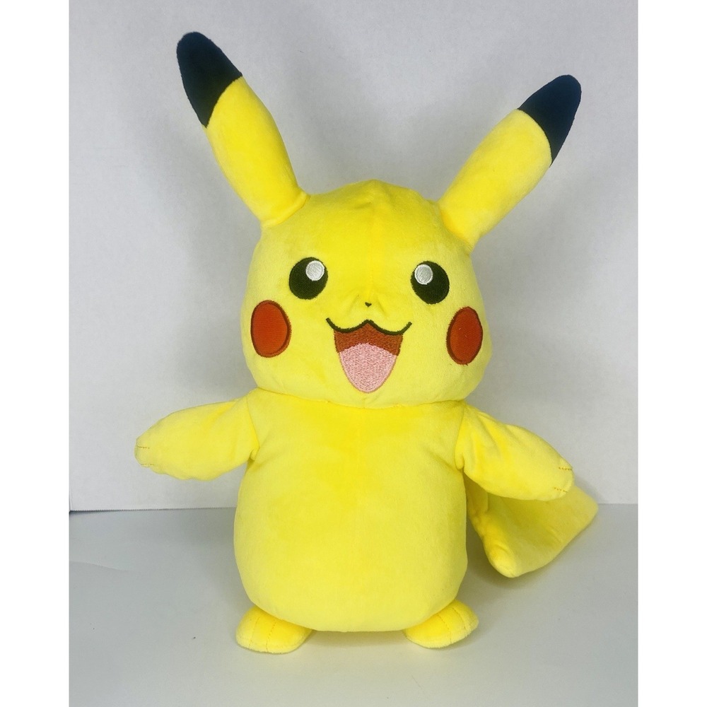 Pokemon Pikachu Talking & Light Up Power 13" Plush Stuffed